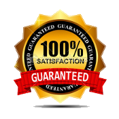 100% satisfaction guarantee image - customer service, satisfaction guarantee, returns policy