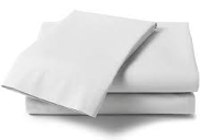 folded white rack sheets - navy rack sheets, fitted sheets for navy racks, shipboard approved